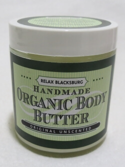handmade organic body butter